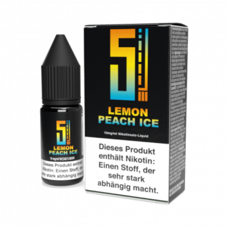5EL - Lemon Peach Ice - Nikotinsalz Liquid 10 mg/ml