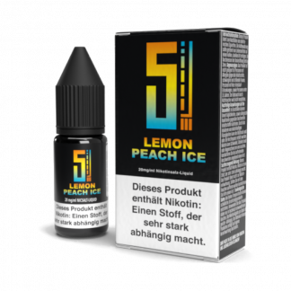 5EL - Lemon Peach Ice - Nikotinsalz Liquid 20 mg/ml