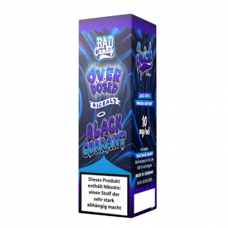 Bad Candy Liquids - Juicd - Overdosed Blackcurrant - Nikotinsalz Liquid 10 mg/ml