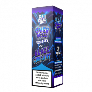 Bad Candy Liquids - Juicd - Overdosed Blackcurrant - Nikotinsalz Liquid 20 mg/ml