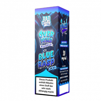 Bad Candy Liquids - Juicd - Overdosed Blue Rasp - Nikotinsalz Liquid 20 mg/ml