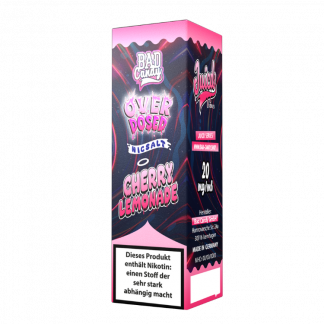 Bad Candy Liquids - Juicd - Overdosed Cherry Lemonade - Nikotinsalz Liquid 20 mg/ml 10er Packung
