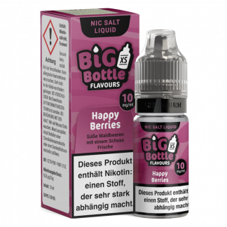 Big Bottle - Happy Berries - Nikotinsalz Liquid 10 mg/ml