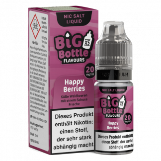 Big Bottle - Happy Berries - Nikotinsalz Liquid 20 mg/ml