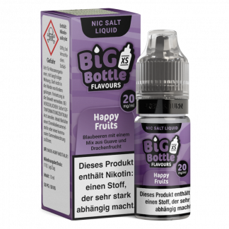 Big Bottle - Happy Fruits - Nikotinsalz Liquid 20 mg/ml