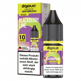 Vaporesso - Dojoliq - Blackberry Lime - Nikotinsalz Liquid 10 mg/ml 10er Packung
