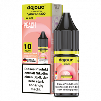 Vaporesso - Dojoliq - Peach - Nikotinsalz Liquid 10 mg/ml