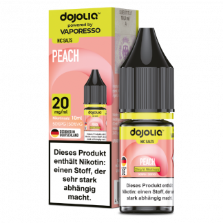 Vaporesso - Dojoliq - Peach - Nikotinsalz Liquid 20 mg/ml