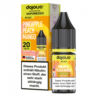 Vaporesso - Dojoliq - Pineapple Peach Mango - Nikotinsalz Liquid 20 mg/ml