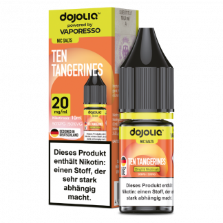 Vaporesso - Dojoliq - Ten Tangerines - Nikotinsalz Liquid 20 mg/ml