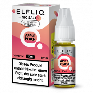 ELFLIQ - Apple Peach - Nikotinsalz Liquid 10 mg/ml