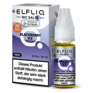 ELFLIQ - Blackberry Ice - Nikotinsalz Liquid 20 mg/ml