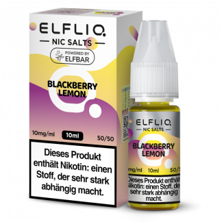 ELFLIQ - Blackberry Lemon - Nikotinsalz Liquid 10 mg/ml