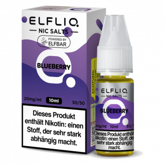 ELFLIQ - Blueberry - Nikotinsalz Liquid 20 mg/ml