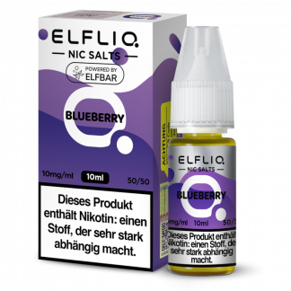 ELFLIQ - Blueberry - Nikotinsalz Liquid 10 mg/ml