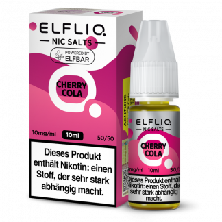 ELFLIQ - Cherry Cola - Nikotinsalz Liquid 10 mg/ml