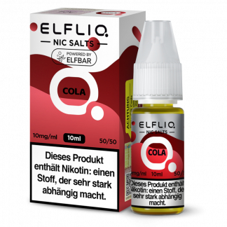 ELFLIQ - Cola - Nikotinsalz Liquid 10 mg/ml