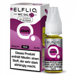 ELFLIQ - Grape - Nikotinsalz Liquid 20 mg/ml