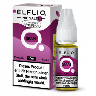 ELFLIQ - Grape - Nikotinsalz Liquid 10 mg/ml