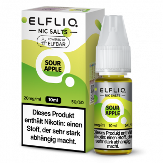 ELFLIQ - Sour Apple - Nikotinsalz Liquid 20 mg/ml