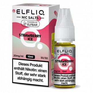 ELFLIQ - Strawberry Ice - Nikotinsalz Liquid 20 mg/ml