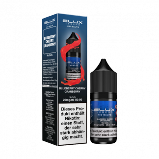 Elux - Blueberry Cherry Cranberry - Nikotinsalz Liquid 10 mg/ml