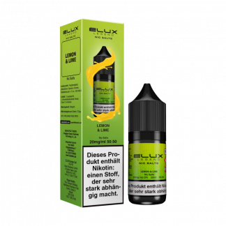 Elux - Lemon & Lime - Nikotinsalz Liquid 10 mg/ml