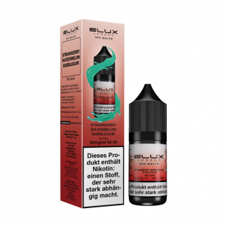 Elux - Strawberry Watermelon Bubblegum - Nikotinsalz Liquid 10 mg/ml