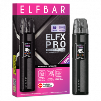 Elfbar - Elfx Pro E-Zigaretten Set Black