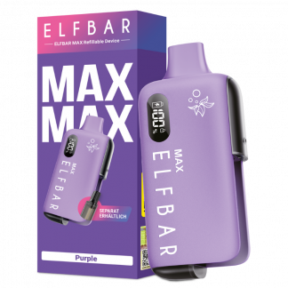 Elfbar - Max E-Zigaretten Set Purple 10er Packung
