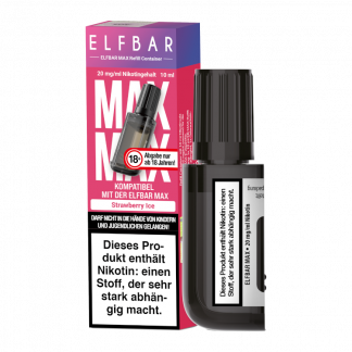 Elfbar - Max Refill Container - Strawberry Ice 20 mg/ml