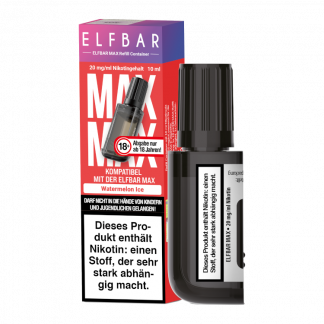 Elfbar - Max Refill Container - Watermelon Ice 20 mg/ml 10er Packung