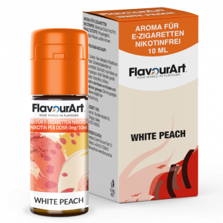FlavourArt - Aroma White Peach 10 ml 15er Packung