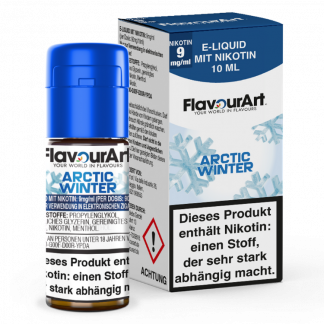 FlavourArt - Arctic Winter E-Zigaretten Liquid 9 mg/ml