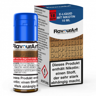FlavourArt - Cappuccino E-Zigaretten Liquid 18 mg/ml