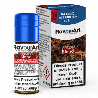 FlavourArt - Maxx-Blend E-Zigaretten Liquid 18 mg/ml