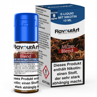 FlavourArt - Maxx-Blend E-Zigaretten Liquid 9 mg/ml