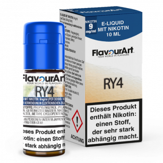 FlavourArt - RY4 E-Zigaretten Liquid 9 mg/ml