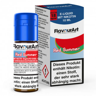 FlavourArt - Red Summer E-Zigaretten Liquid 18 mg/ml
