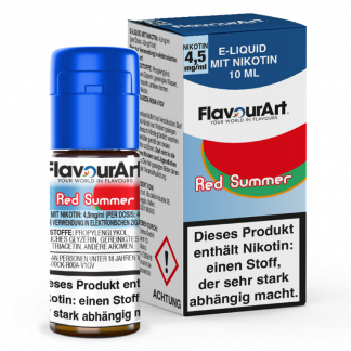 FlavourArt - Red Summer E-Zigaretten Liquid 4,5 mg/ml