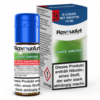 FlavourArt - White Winter E-Zigaretten Liquid 18 mg/ml