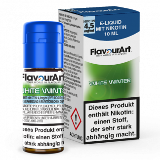 FlavourArt - White Winter E-Zigaretten Liquid 4,5 mg/ml 15er Packung