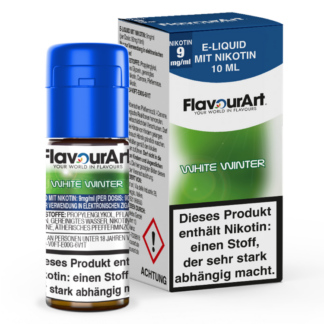 FlavourArt - White Winter E-Zigaretten Liquid 9 mg/ml 15er Packung