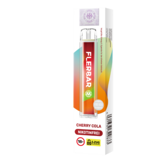 Flerbar - M Einweg E-Zigarette - Cherry Cola 0 mg/ml