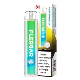 Flerbar - M Einweg E-Zigarette - Chewy Watermelon 20 mg/ml