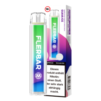 Flerbar - M Einweg E-Zigarette - Guava Ice 20 mg/ml
