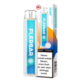Flerbar - M Einweg E-Zigarette - Ice Mint 20 mg/ml