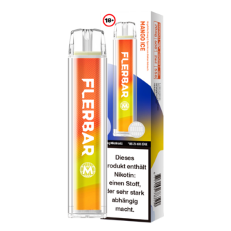 Flerbar - M Einweg E-Zigarette - Mango Ice 20 mg/ml