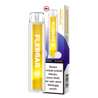 Flerbar - M Einweg E-Zigarette - Pineapple Ice 20 mg/ml