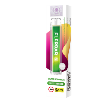 Flerbar - M Einweg E-Zigarette - Watermelon Ice 0 mg/ml